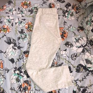 Floral, Gap, girlfriend chino pants
